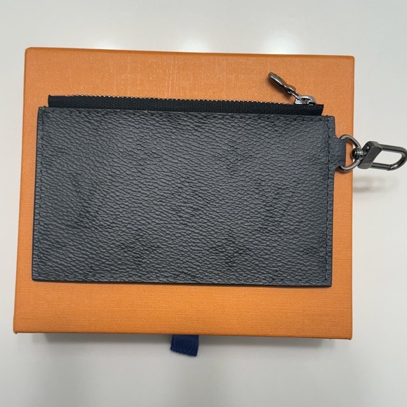 New Louis Vuitton Monogram Eclipse wallet card holder - Picture 2 of 10